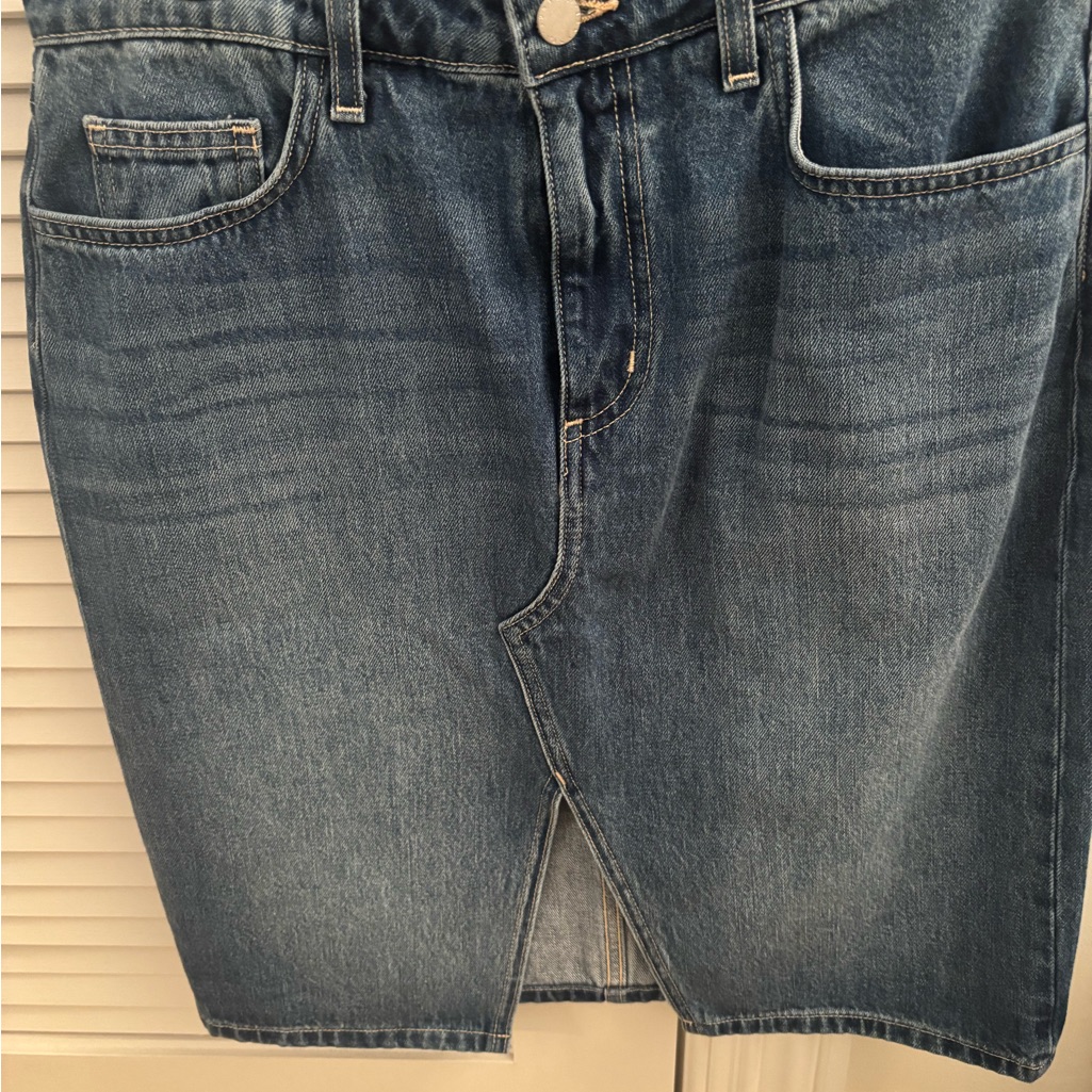 L'agence Tylee Denim Skirt - Nwot